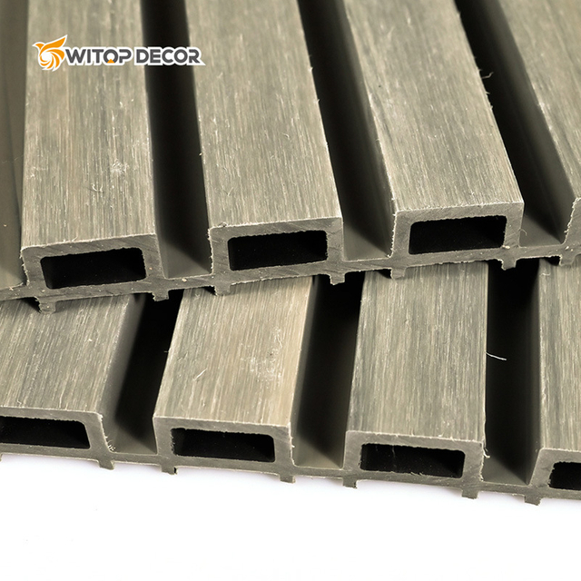 Durable Waterproof Wood Plastic Composite WPC Decorative Wall Panel