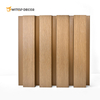 Crack Resistant Wood Plastic Composite Wall Panel WPC Cladding