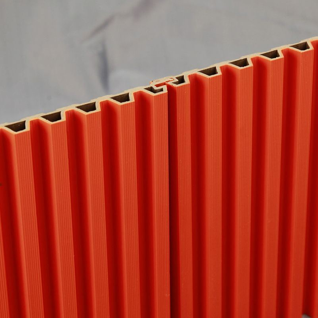 Co-Extrusion Fluted Wall Panel Great Wall WPC Wall Cladding