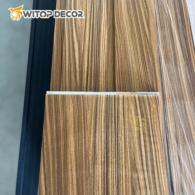 High Quality Fireproof Decoration Fluted Hollow WPC Wall Panel