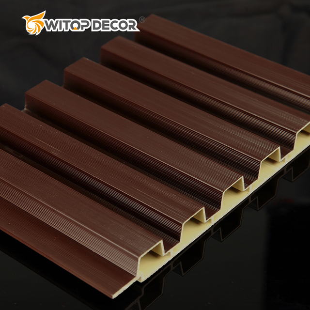 Factory Wholesale WPC Wall Cladding 3D Decor Composite Wall Panel