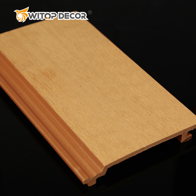 Exterior WPC Waterproof Wall Panel Outdoor Cladding