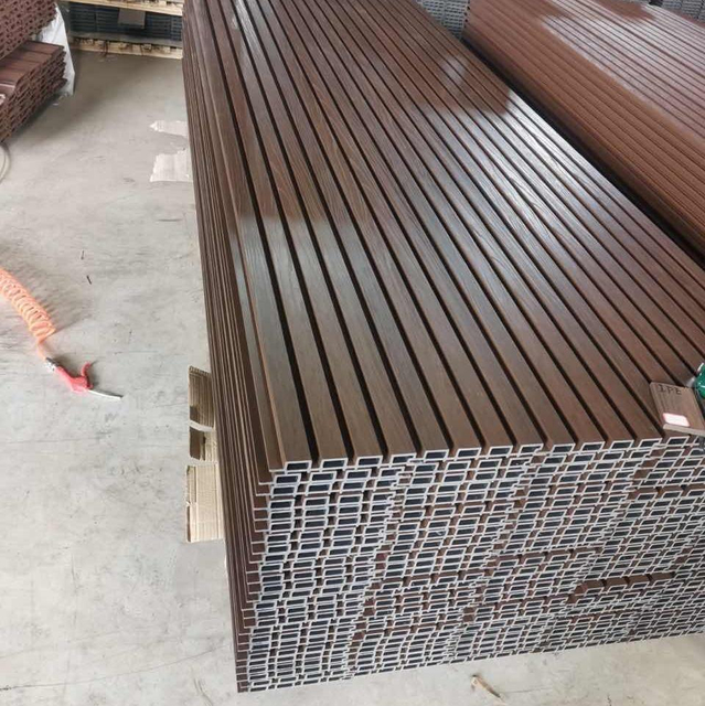 100% Recyclable Exterior Durable Composite WPC Wall Cladding