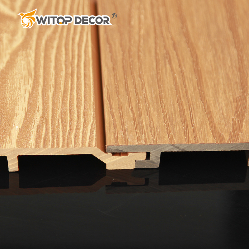 External Wood Plastic Composite Co-Extruded WPC Wall Cladding