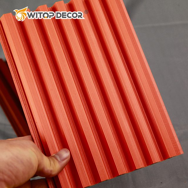 Fire-Proof Exterior PE Co-Extrusion WPC Wall Cladding Panel