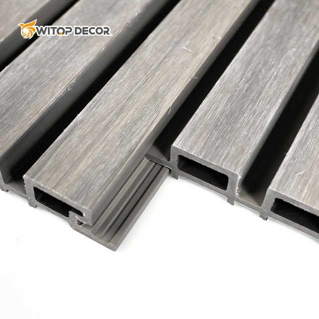 Easy Install Exterior Wall Panel WPC Wall Cladding for Decoration