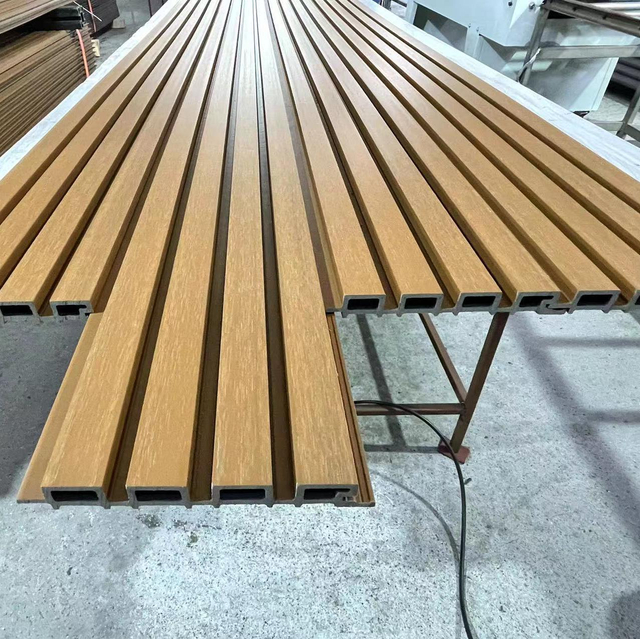 3D Co-Extrusion WPC Composite Wood WPC Wall Panel