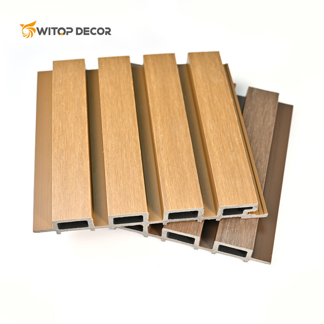 Decorative 3D Wood Fluted Wall Panel Cladding Wood Interior Panels