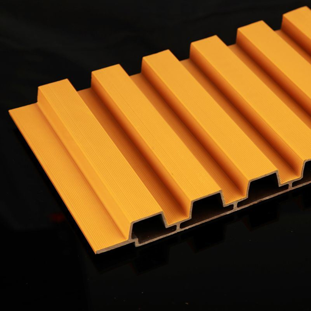 Co-Extrued with Deep Wood Grain Composite Wall Panel WPC Cladding