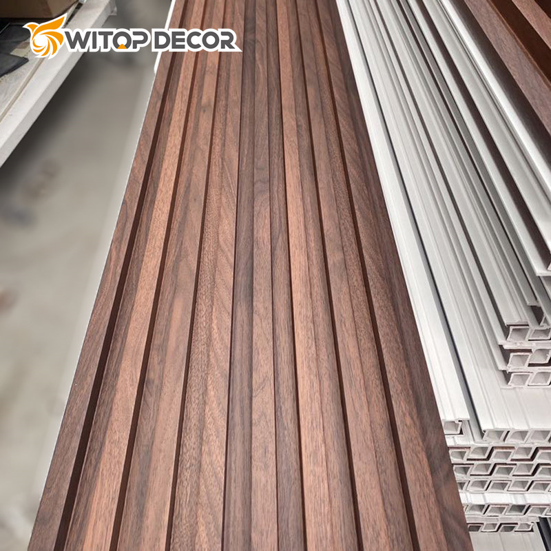 WPC Wood Plastic Composite Wood Grain Wall Panel