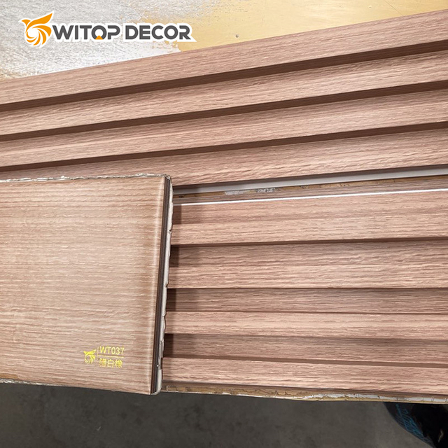 Groove WPC Wall Panel Grille Plate Grating Plate for Decoration