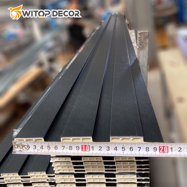 100% Recycle WPC Composite Interior Wall Panel for Villa