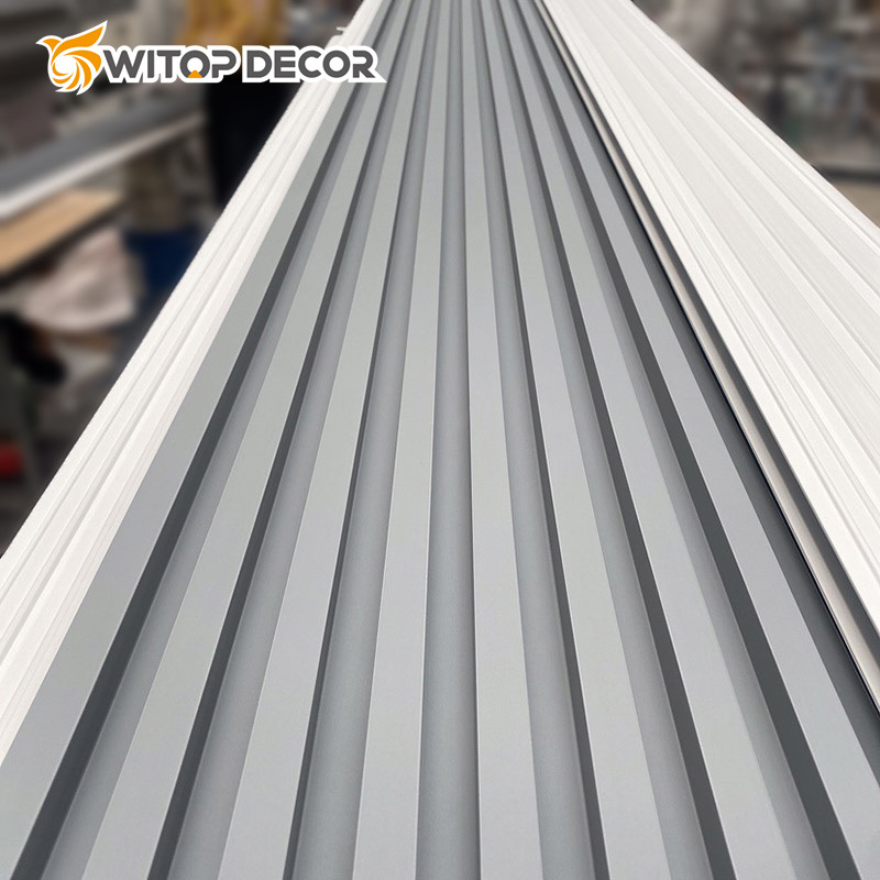 Mildewproof Wall Decoration Profile WPC Panel