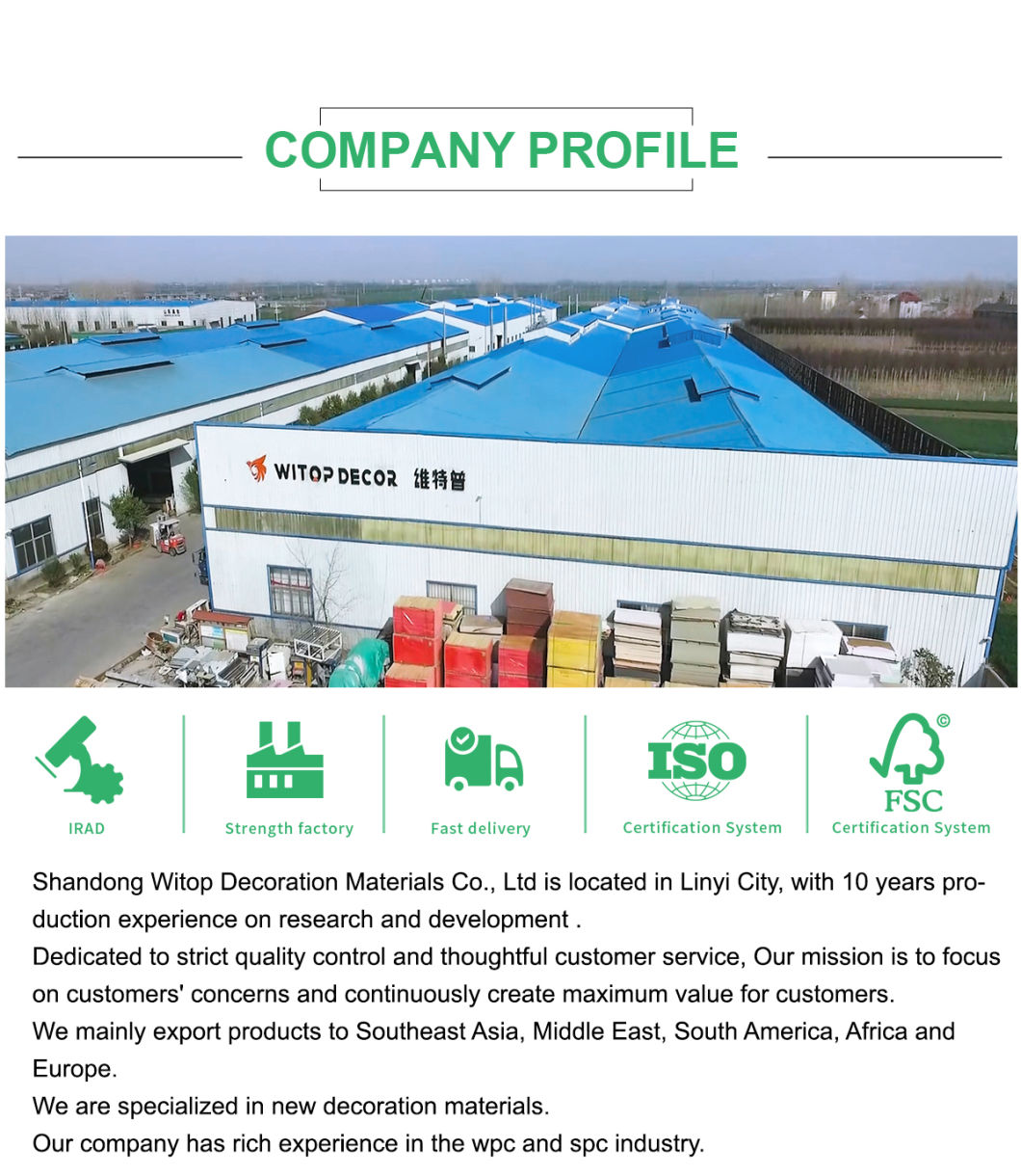 Insulated Building Material WPC Wall Panels Laminate Panels