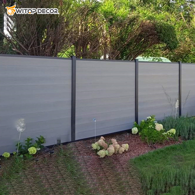 Swimming Pool Wood Plastic Ocmposite WPC Garden Fence