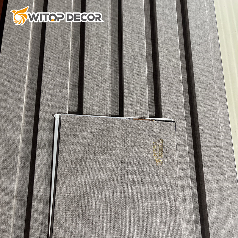 Indoor WPC Louver Wall Panel Guangdong