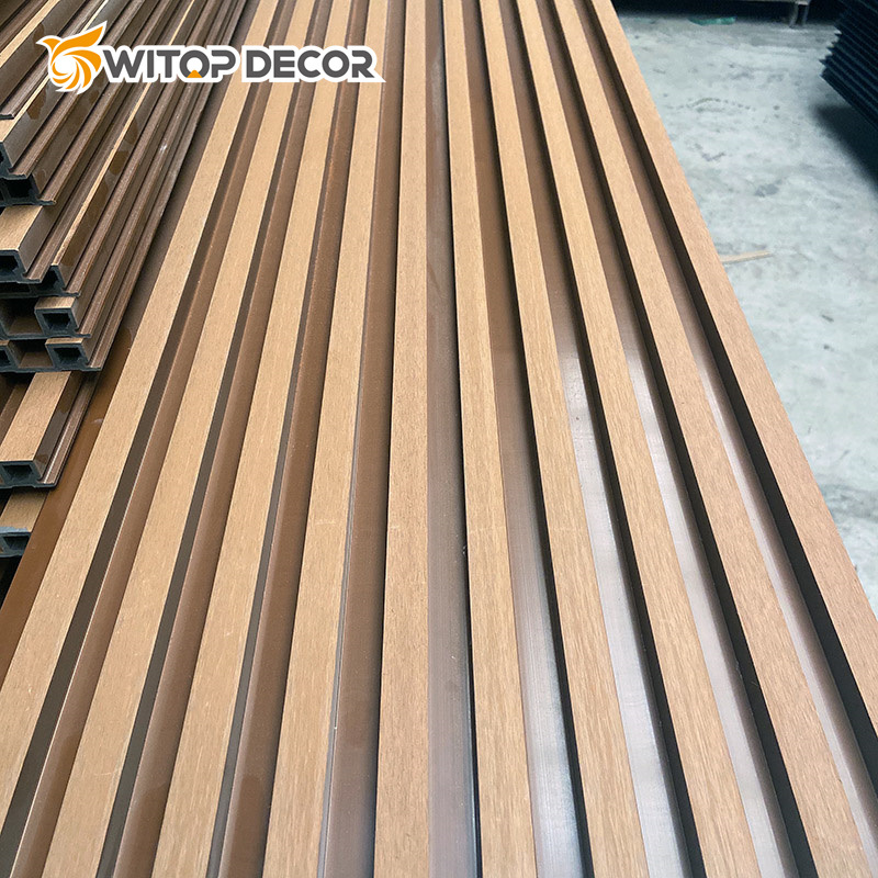 Waterproof Wood Plastic Composite Fluted WPC Wall Panel