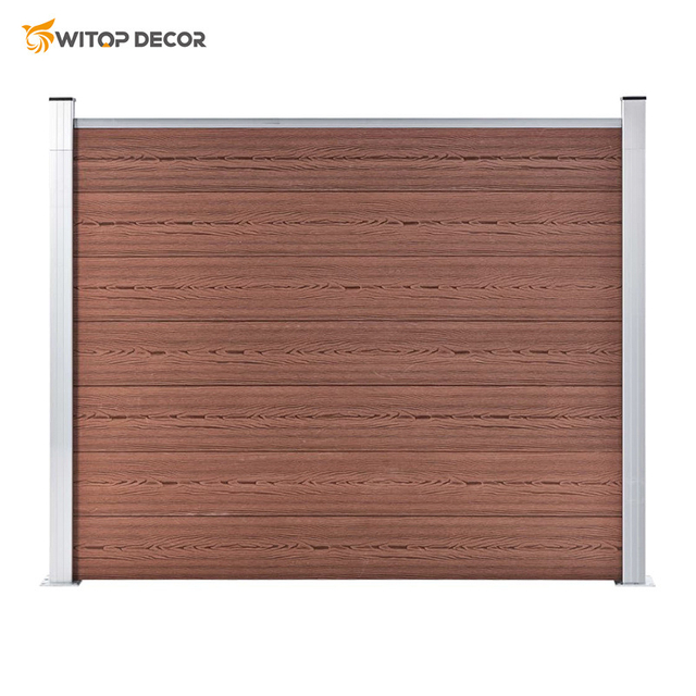 Wood Plastic Composite Garden WPC Fence