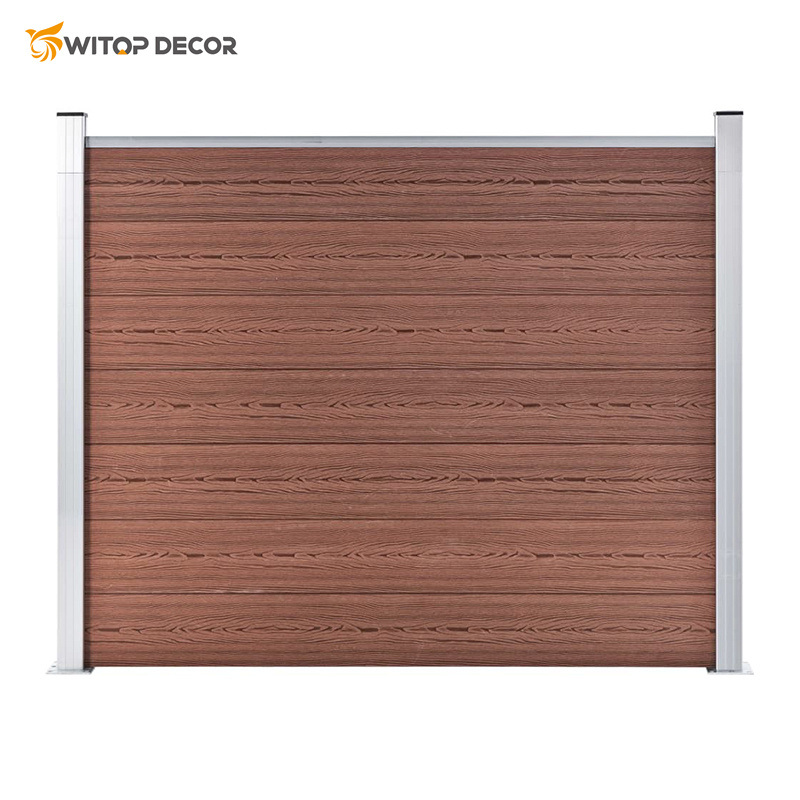 Wood Plastic Composite Garden WPC Fence