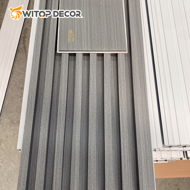 High Strength WPC Wood Composite Plastic Fluted Wall Panel