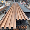 3D Curved Special Modern Style Wood Plastic Sheet WPC Wall Panel