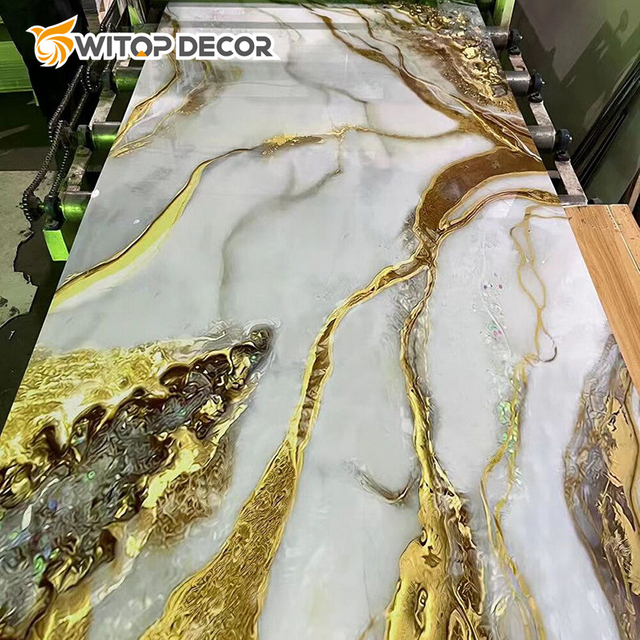 Good Quality High-Performance PVC UV Marble Panel Sheet