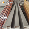 Factory Price Wood Plastic Composite Panel for Indoor Wall Wood Grain Fluted Wall Panel