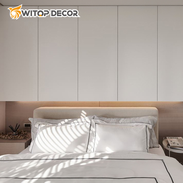 Witop WPC Wall Panel Wood Veneer Charcoal Wood Veneers WPC Wall Panel for TV Backgroun