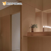Factory Metal Colours Easy Installation Bamboo Fiber Board Wood Veneer Charcoal Panel