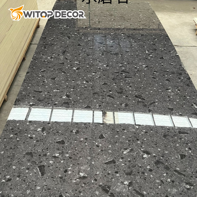High Glossy 3.0mm 3.5mm Decorative Wall Panels PVC Marble Sheet UV Board