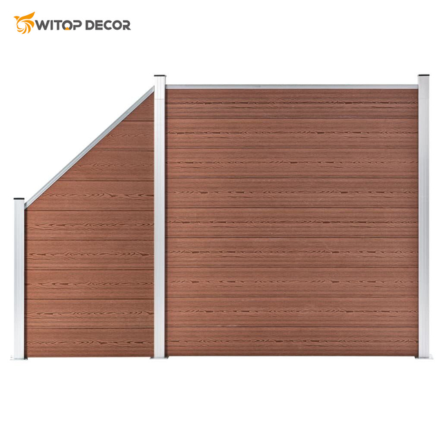 Eco Garden WPC Composite Wood Decorative Panel Fence