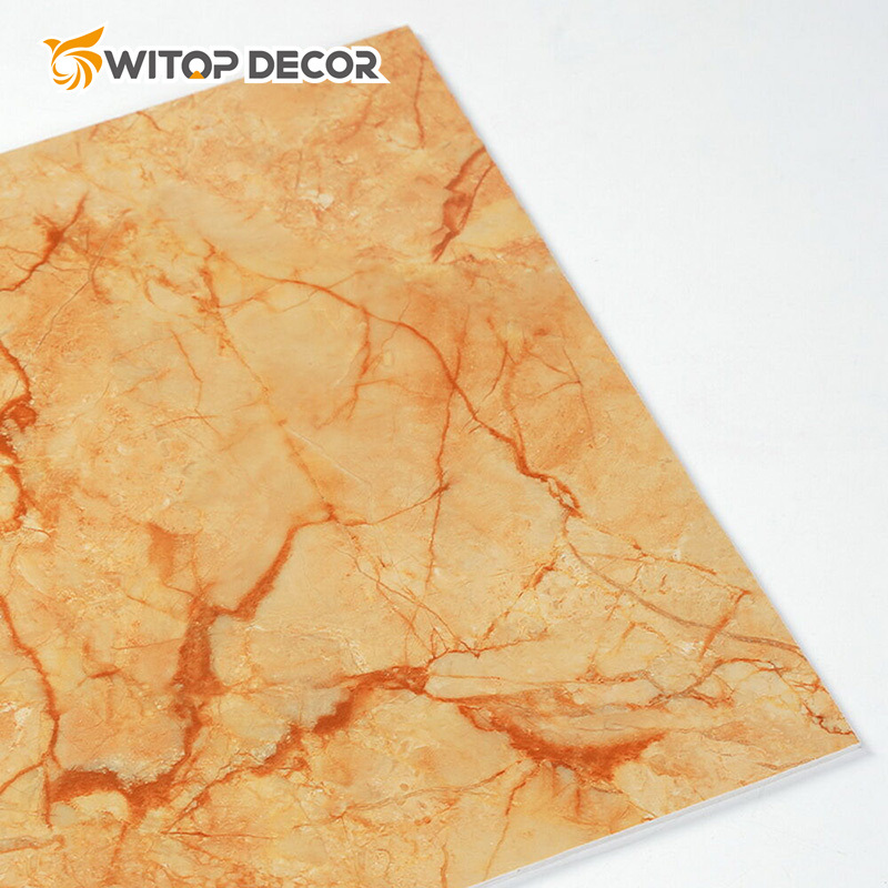 High Quality UV 3D PVC Marble Sheet for Decoration