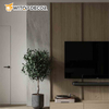 Metal Pet Film Bamboo Charcoal Decoration Factory Carbon Crystal Panel for Decoration