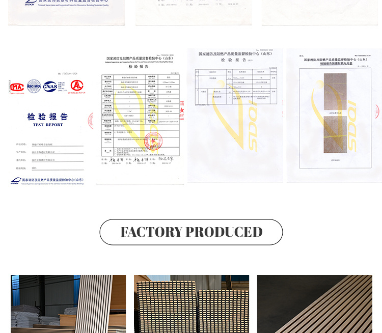 Polyester Acoustic Plain Panel of Wall Covering
