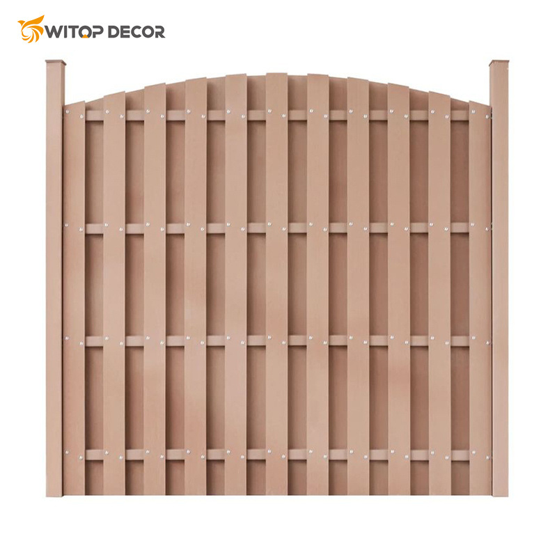 Outdoor WPC Wood Plastic Composite Building Material Fence