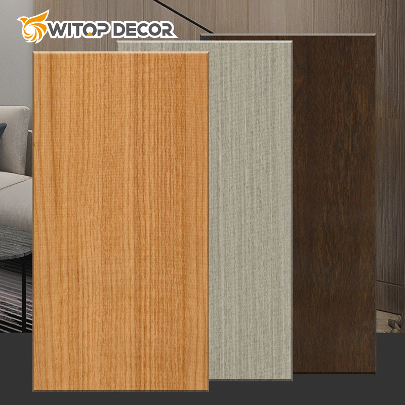 Eco-Friendly Cheap Price Wall Panel Board Building Material Bamboo Charcoal PVC Wall Board WPC Wall Panel