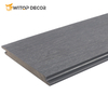 Outdoor Wall Panels Brushed Pattern 195*25mm Large Size Great Wall Board Coextruded Wall Panel