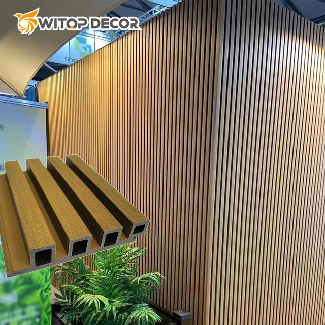 8mm Metallic Texture PVC WPC Wall Panel Waterproof Wall Cladding for Hotel Project