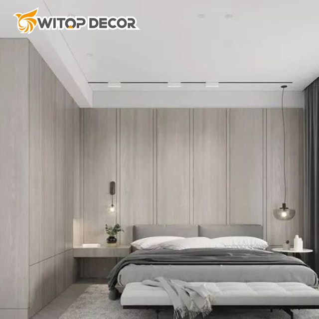 Easy Installation Bamboo Fiber Board Bamboo Charcoal Veneer