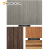 Pet High Gloss Marble Film Bamboo Charcoal Fiber Board Wood Veneer Charcoal Wall Panel for Hall Decoration