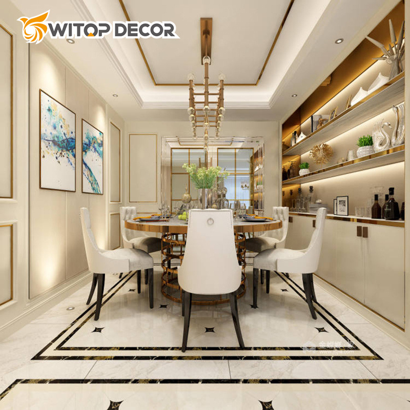 Witop WPC Factory OEM Bamboo with Charcoal Veneer Board Bamboo Charcoal Decoration