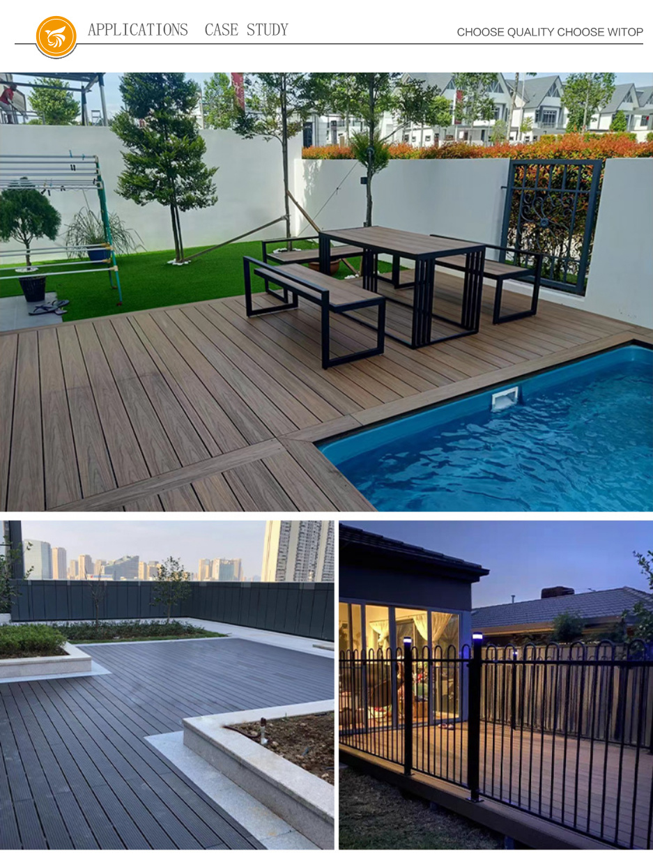 High Performance Outdoor Decking Co-Extrusion WPC Composite Decking