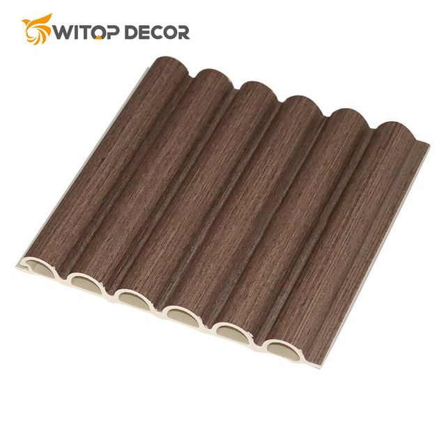 Indoor Decorative Marble Series Wood Grain PVC Laminated WPC Wall Panels