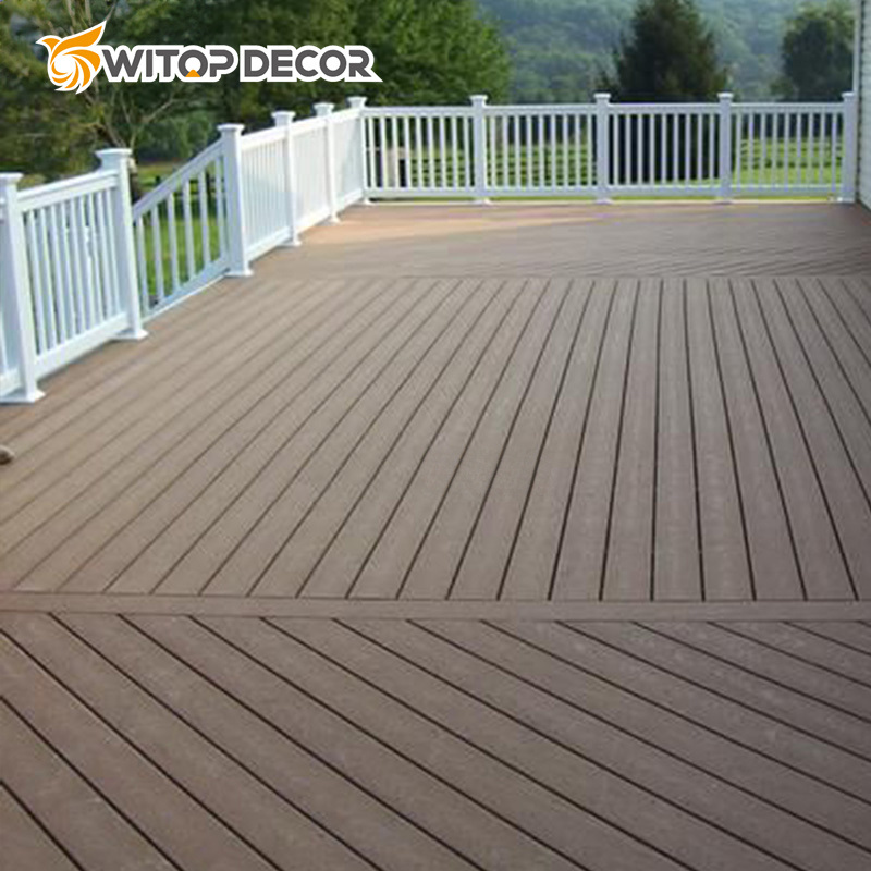 Building Materials Swimming Pool Park Outdoor WPC Floor Exterior WPC Decking