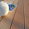 Fire Resistant Plastic Wood Composite Deck New Co-Extrusion Solid Board WPC