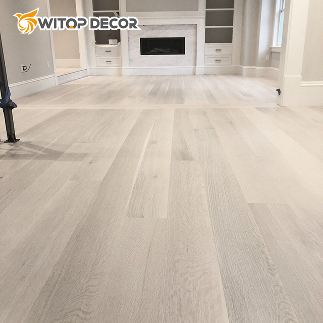 UV Coating Waterproof Engineered Vinyl Plank Tile Spc Flooring