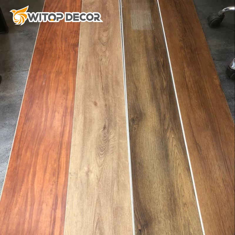 Embossed Texture PVC Virgin Material Plastic Vinyl Tiles Spc Flooring