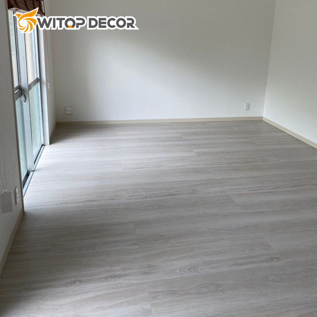 Oak Solid Hardwood Flooring White Modern Indoor Timber Floor