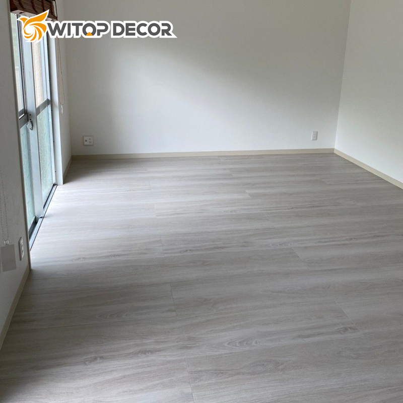 Oak Solid Hardwood Flooring White Modern Indoor Timber Floor