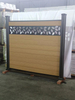 WPC Composite Fence Wood Plastic Composite Easy Installation Outdoor Fence
